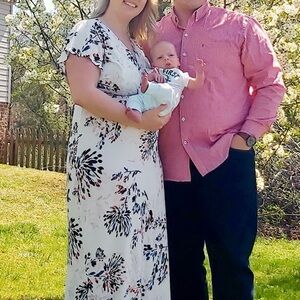 Motherhood maternity nursing friendly dress